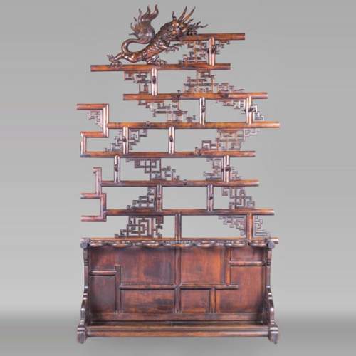 PERRET & VIBERt (attributed to) - Japanese style coat hanger