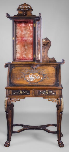 Japanese style secretary-showcase Japanese style secretary-showcase-0