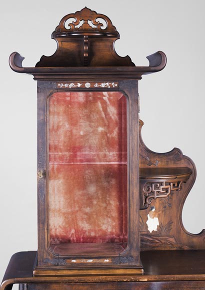 Japanese style secretary-showcase Japanese style secretary-showcase-2