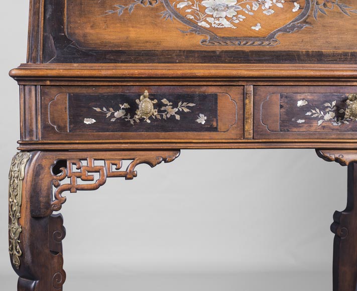 Japanese style secretary-showcase Japanese style secretary-showcase-7