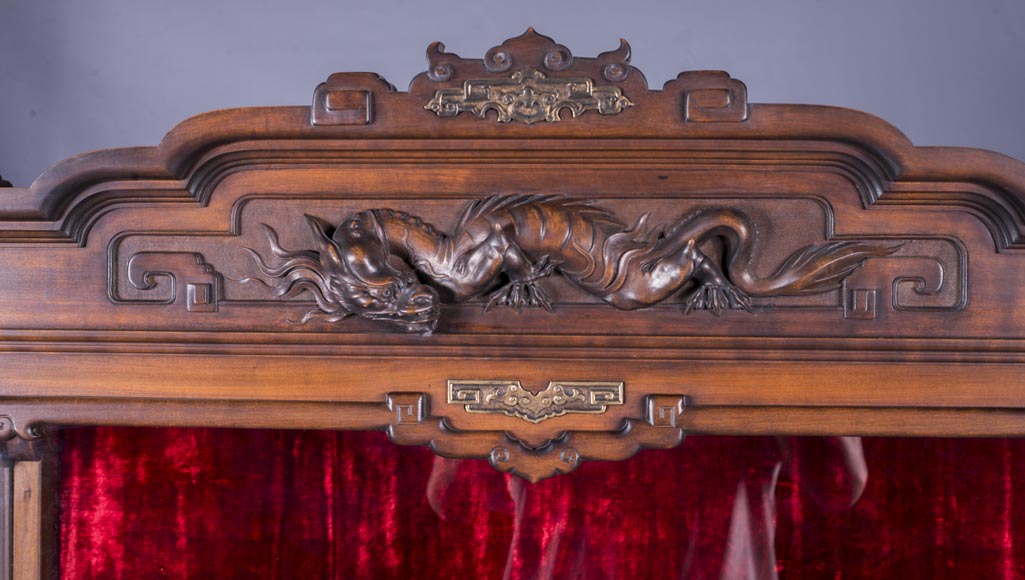 Gabriel VIARDOT (1830-1906) - Japanese style display cabinet Gabriel VIARDOT (1830-1906) - Japanese style display cabinet-7