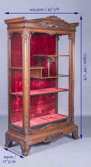 Gabriel VIARDOT (1830-1906) - Japanese style display cabinet Gabriel VIARDOT (1830-1906) - Japanese style display cabinet-10