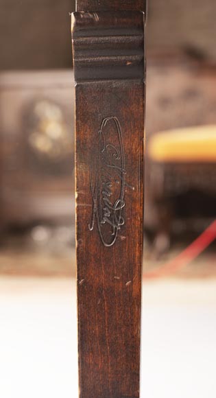 Gabriel VIARDOT (1830-1906) - A small Japanese style secretary Gabriel VIARDOT (1830-1906) - A small Japanese style secretary-15