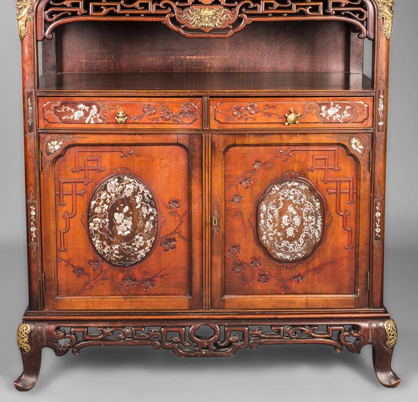 Display cabinet inspired by the Far East Display cabinet inspired by the Far East-8