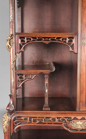 Display cabinet inspired by the Far East Display cabinet inspired by the Far East-12