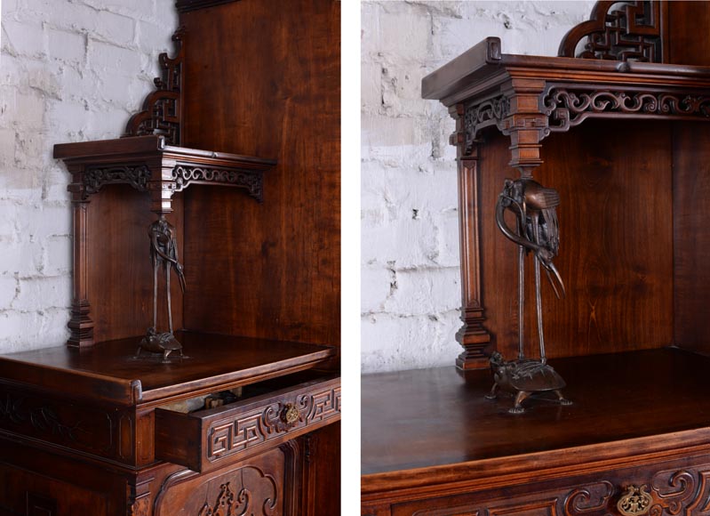 Very beautiful Japanese bedroom furniture in sycamore Very beautiful Japanese bedroom furniture in sycamore-9