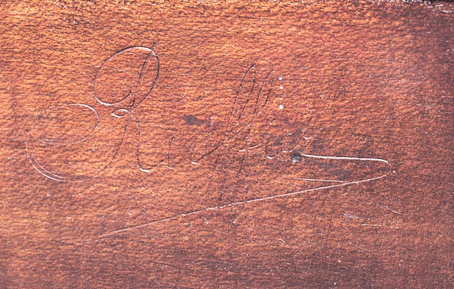 Cyrille RUFFIER DES AIMES (1844-1916) - Set of two chairs and an armchair inspired by the Far East Cyrille RUFFIER DES AIMES (1844-1916) - Set of two chairs and an armchair inspired by the Far East-28