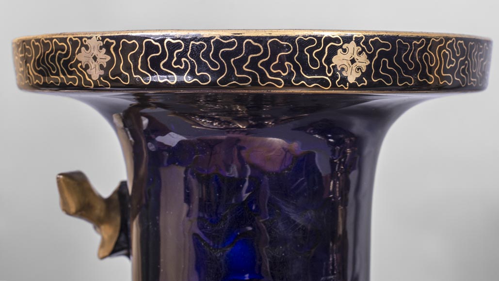 Japanese style clock set with Fô dog Japanese style clock set with Fô dog-10