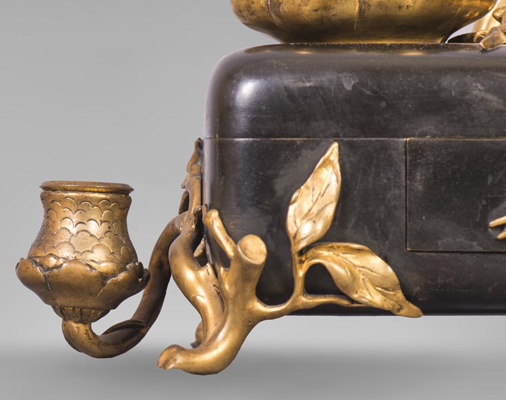 Frédéric-Eugène PIAT (1827-1903) (attributed to) - Inkwell with butterfly Frédéric-Eugène PIAT (1827-1903) (attributed to) - Inkwell with butterfly-4