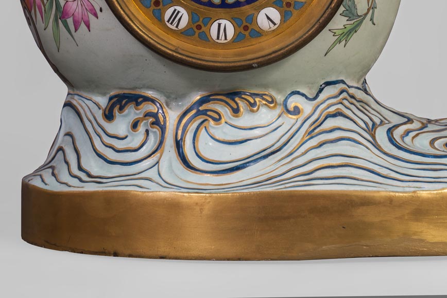 Japanese style pendulum with Fô dog Japanese style pendulum with Fô dog-3