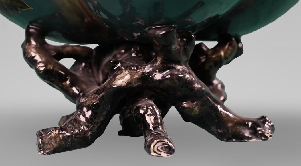 Nature made vase, (Attributed to) Émile GALLÉ for the Lunéville factory Nature made vase, (Attributed to) Émile GALLÉ for the Lunéville factory-10