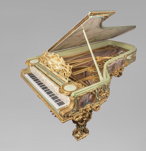 Steinway & Sons – Th. Kammerer (Cuel & cie), A Concert Grand Piano (unique piece) which belonged to Cornelius Vanderbilt II Steinway & Sons – Th. Kammerer (Cuel & cie), A Concert Grand Piano (unique piece) which belonged to Cornelius Vanderbilt II-1