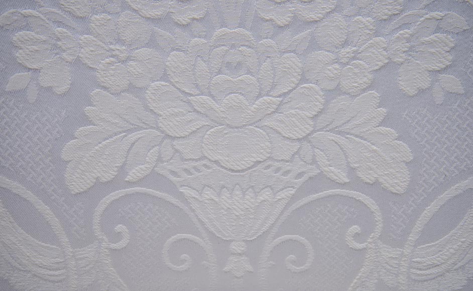 A large Louis XV style bench made out of gilded wood A large Louis XV style bench made out of gilded wood-9