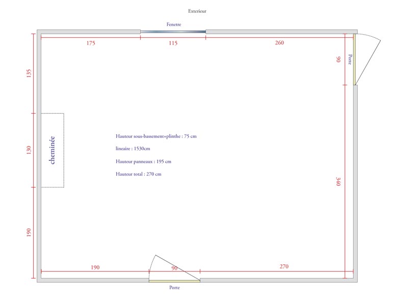 A beautiful set of polychrome wallpaper from a room A beautiful set of polychrome wallpaper from a room-13