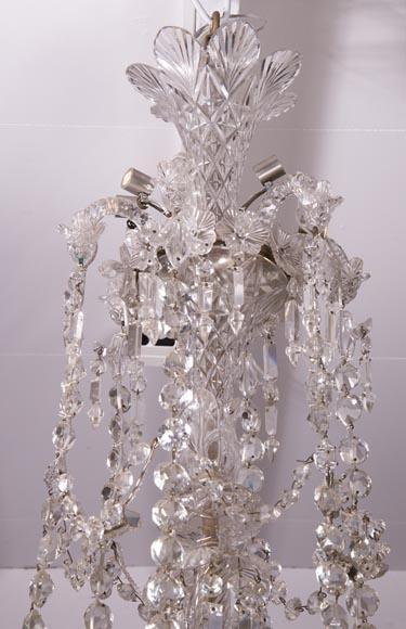 BACCARAT Crystal - Chandelier with six lights BACCARAT Crystal - Chandelier with six lights-1