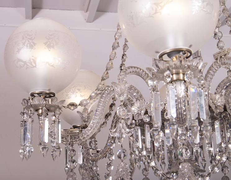 BACCARAT Crystal - Chandelier with six lights BACCARAT Crystal - Chandelier with six lights-3