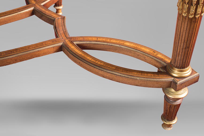 Henri-Auguste FOURDINOIS (1830-1907) - Louis XVI style Bureau plat Henri-Auguste FOURDINOIS (1830-1907) - Louis XVI style Bureau plat-6