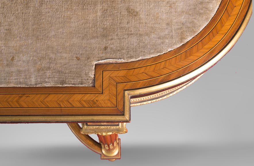 Henri-Auguste FOURDINOIS (1830-1907) - Louis XVI style Bureau plat Henri-Auguste FOURDINOIS (1830-1907) - Louis XVI style Bureau plat-8