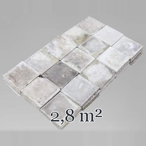 Small set of 18th century marble slabs