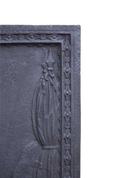 Modern orientalist fireback with soldier Modern orientalist fireback with soldier-4