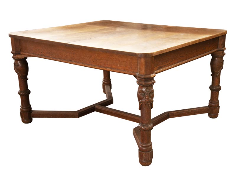 Viking style dining room in oak Viking style dining room in oak-14