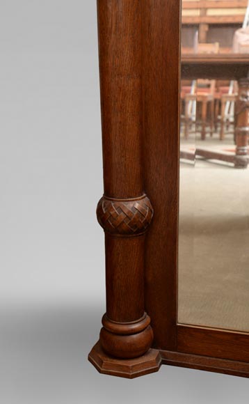 Oak dining room, decoration inspired by Nordic mythology Oak dining room, decoration inspired by Nordic mythology-7