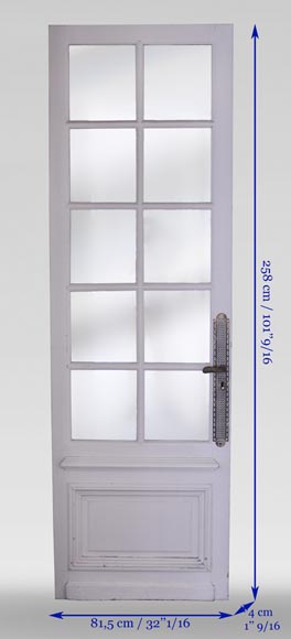 Simple door with small mirrors Simple door with small mirrors-6