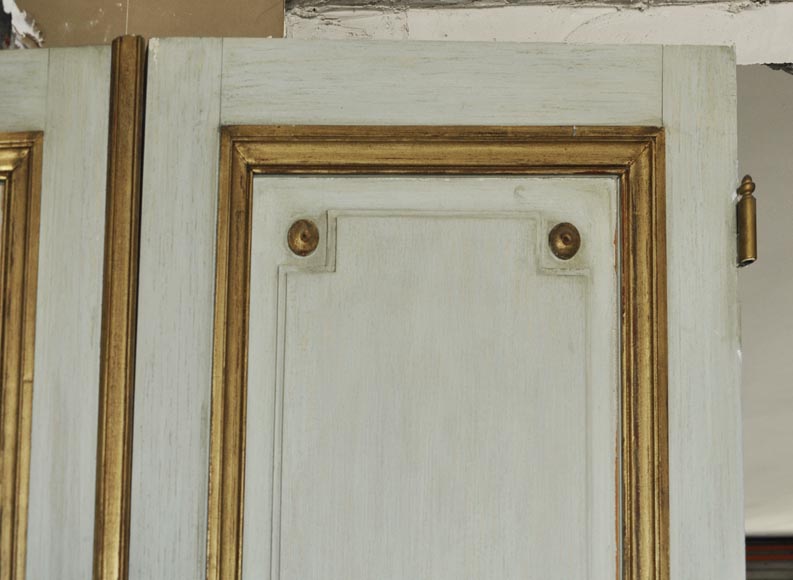Pair of Louis XVI style double doors Pair of Louis XVI style double doors-2