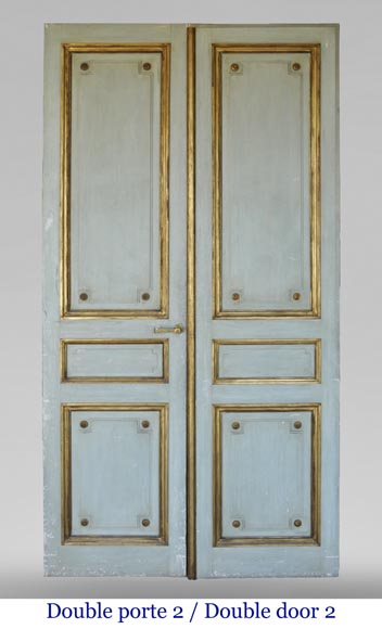 Pair of Louis XVI style double doors Pair of Louis XVI style double doors-7