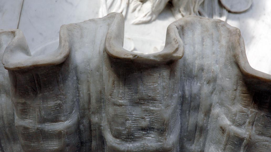 Monumental Garden Fountain in Carrara marble and Statuary marble attributed to Rudolf Weyr, Vienna, late 19th century Monumental Garden Fountain in Carrara marble and Statuary marble attributed to Rudolf Weyr, Vienna, late 19th century-13