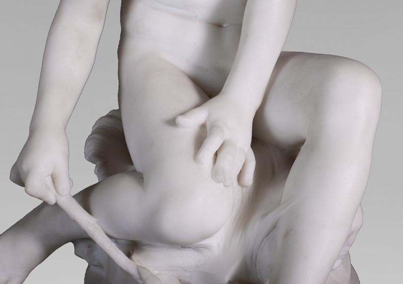 Auguste MOREAU, The Crayfish Fisherman, circa 1902 Auguste MOREAU, The Crayfish Fisherman, circa 1902-3