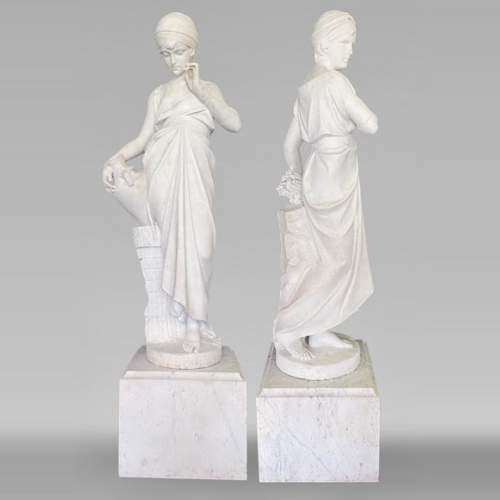 Paul Berthier, Rebecca and Ruth, early 20th century