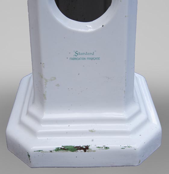 Earthenware washbasin on column Earthenware washbasin on column-9