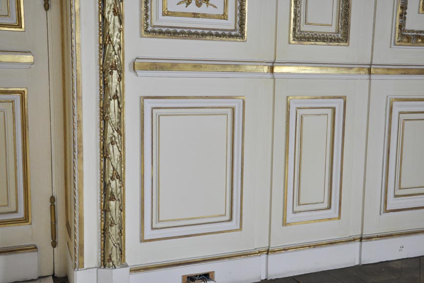 Important Louis XVI style woodwork, end of the 20th century Important Louis XVI style woodwork, end of the 20th century-2