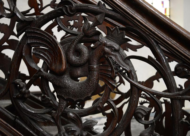 Oak preaching pulpit Oak preaching pulpit-6