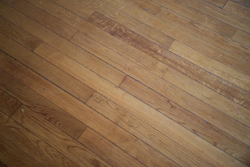 Lot of 38 m2 of old oak parquet flooring Lot of 38 m2 of old oak parquet flooring-1
