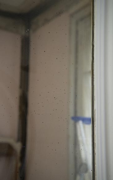 Antique Louis XV style trumeau carved with a beautiful asymmetrical shell Antique Louis XV style trumeau carved with a beautiful asymmetrical shell-5