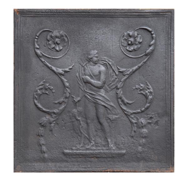 Fireback with Diana, 19th century Fireback with Diana, 19th century-0