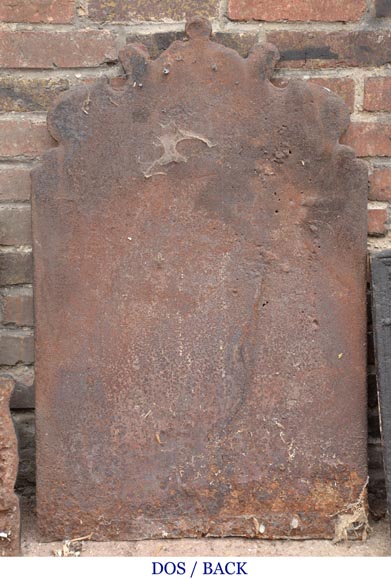 Neo-Renaissance fireback with Neptune, 19th century  Neo-Renaissance fireback with Neptune, 19th century-7