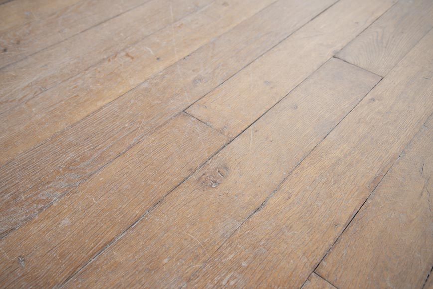 Lot of 25 m2 of antique oak parquet flooring Lot of 25 m2 of antique oak parquet flooring-5