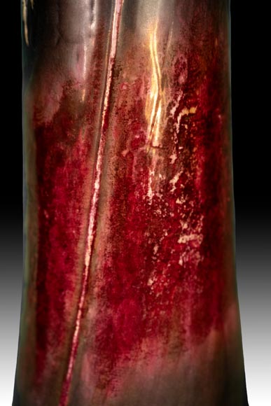 Eduard Stellmacher for Amphora, Frog Vase, circa 1900 Eduard Stellmacher for Amphora, Frog Vase, circa 1900-4