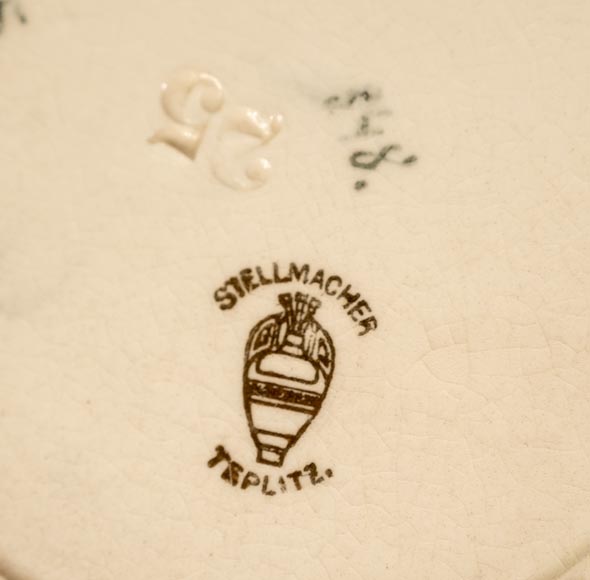 Eduard Stellmacher for Amphora, Frog Vase, circa 1900 Eduard Stellmacher for Amphora, Frog Vase, circa 1900-6