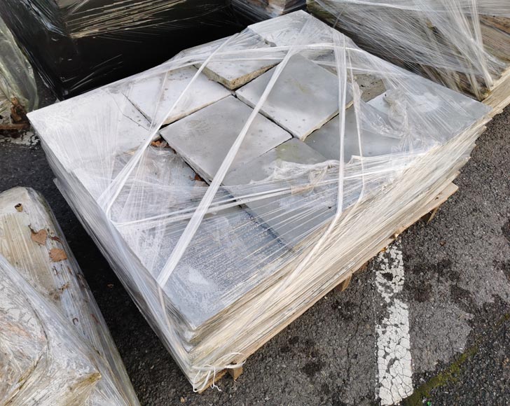 Lot of around 6,8 m² of Soignies stone slabs Lot of around 6,8 m² of Soignies stone slabs-6