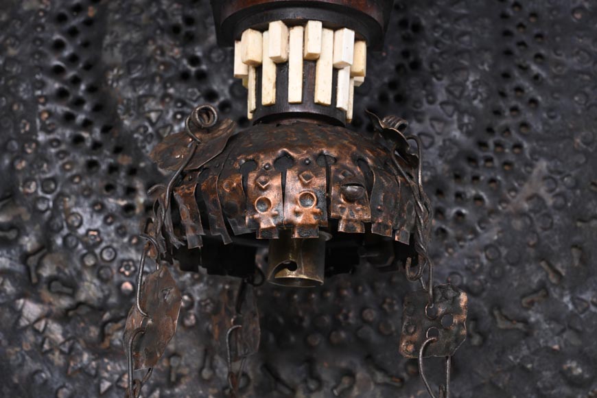 Carlo BUGATTI, Pair of Moorish style wall console sconces, circa 1888 Carlo BUGATTI, Pair of Moorish style wall console sconces, circa 1888-4