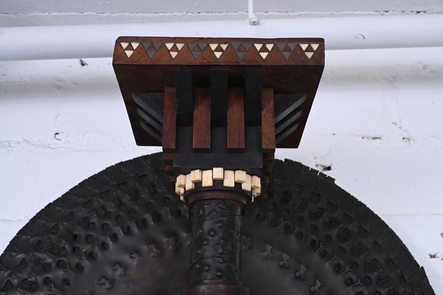 Carlo BUGATTI, Pair of Moorish style wall console sconces, circa 1888 Carlo BUGATTI, Pair of Moorish style wall console sconces, circa 1888-15