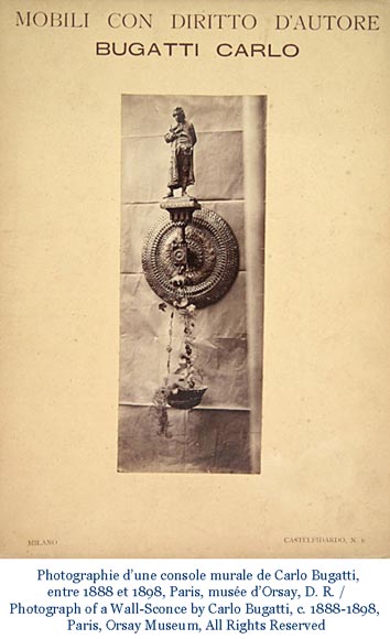 Carlo BUGATTI, Pair of Moorish style wall console sconces, circa 1888 Carlo BUGATTI, Pair of Moorish style wall console sconces, circa 1888-25