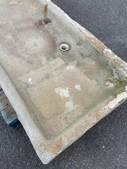 Rare antique stone sink, 18th century Rare antique stone sink, 18th century-8