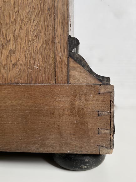 Charles Hunsinger (attributed to), Beautiful presentation stand with a marquetry decor, circa 1870-1880 Charles Hunsinger (attributed to), Beautiful presentation stand with a marquetry decor, circa 1870-1880-8