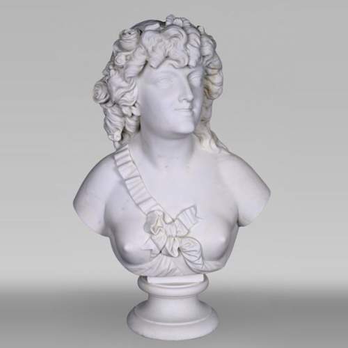 Auguste Clésinger, Bust of a Woman or Flora