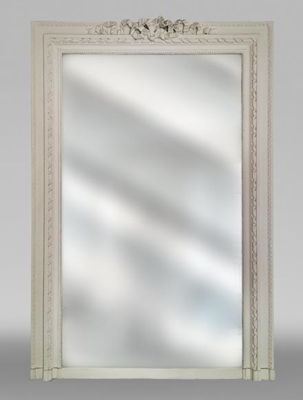 Louis XVI style trumeau with a ribbon  Louis XVI style trumeau with a ribbon-0